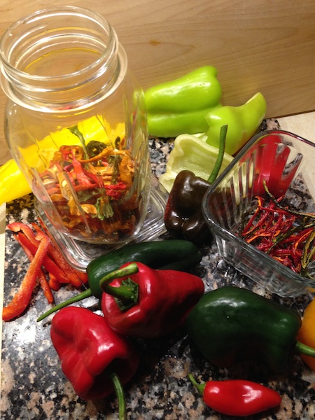 Dried Peppers (and other Produce)