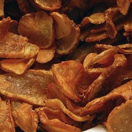 Baked Parsnip Crisps