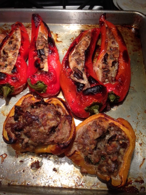 Stuffed Peppers with Meat