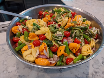 Tortellini Asparagus Salad