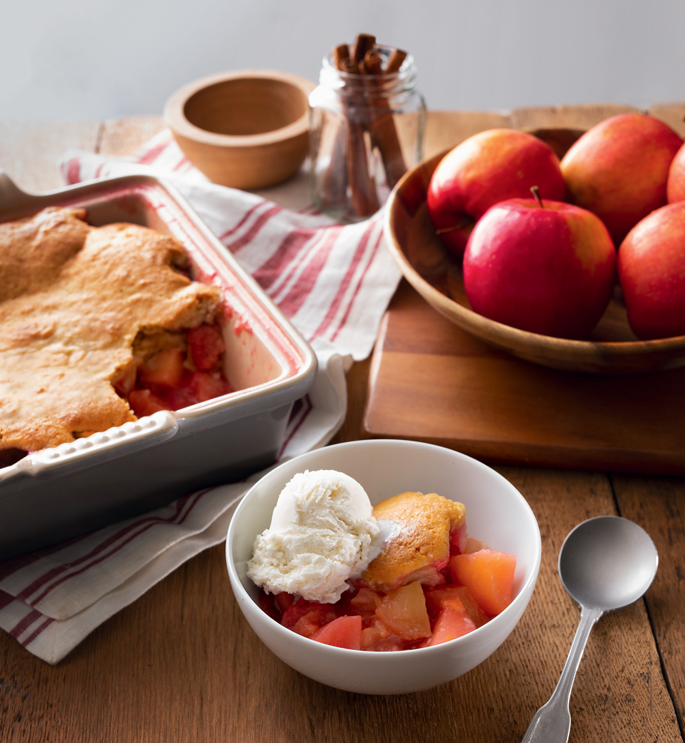 Peach Apple Cobbler