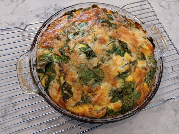 Crustless Quiche