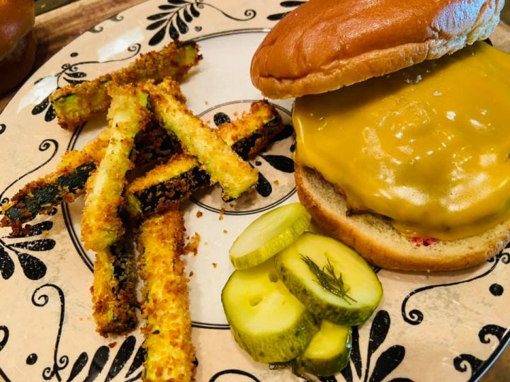 Zucchini Fries & Refrigerator Pickles