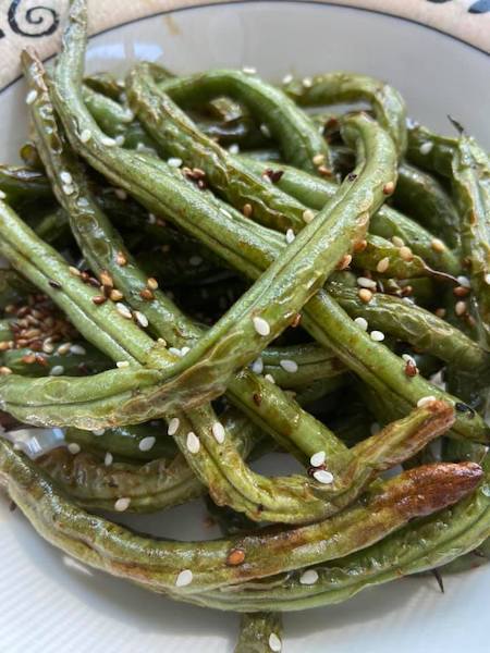 Charred Sesame Green Beans