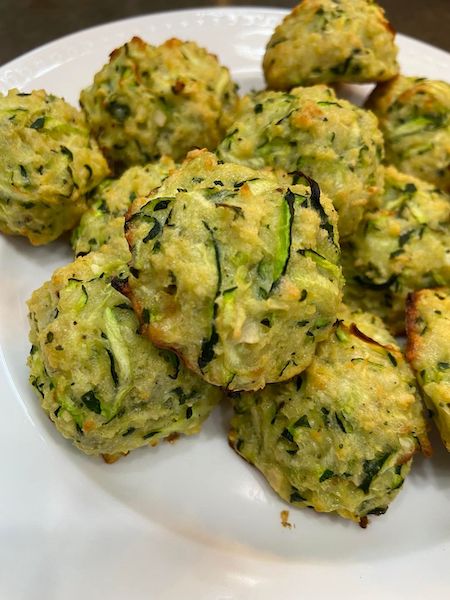 Garlic Zucchini Bites