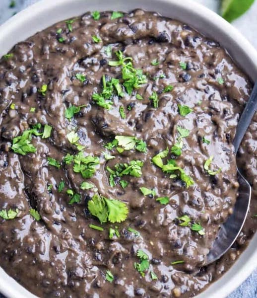 Refried Black Beans