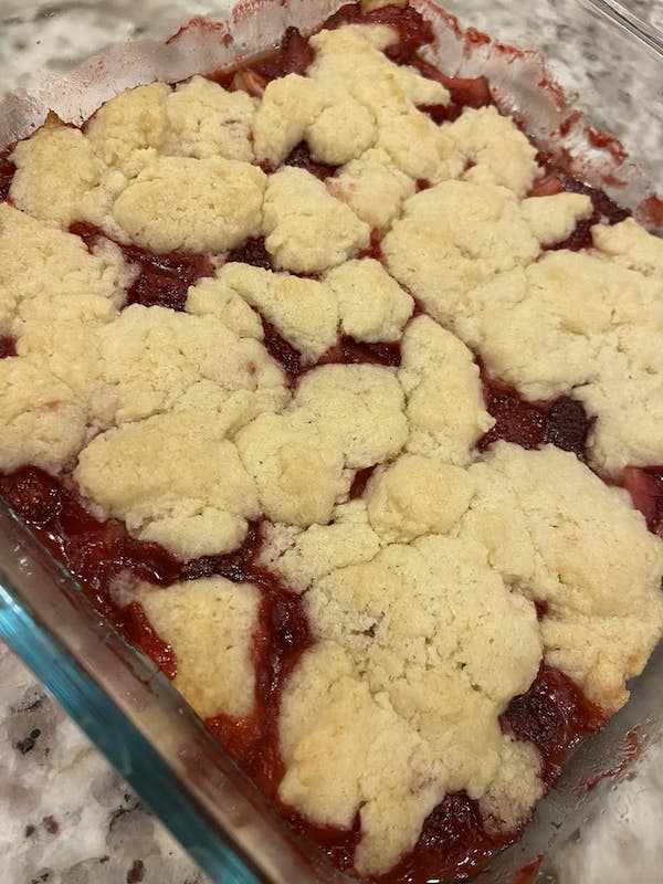 Strawberry Cobbler