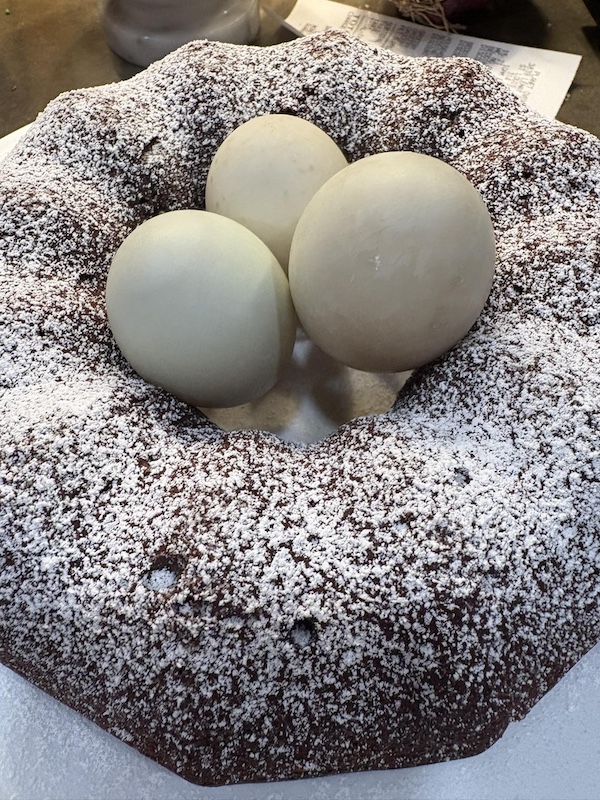 Duck Egg Decadent Bundt Cake